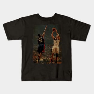 Jason Kidd Over Jump Vintage Kids T-Shirt